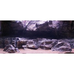 Timor 128x48 cm  incl. baggrundsfilter &amp; pumpe