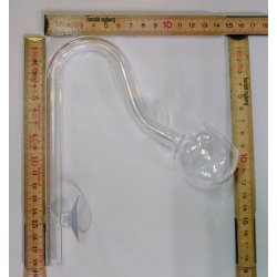 Udstr�mmer i glas, ball, 13 mm