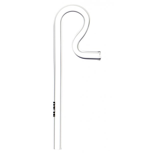 Udstrmmer i glas, jet, 10 mm