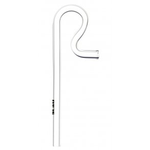 Udstrmmer i glas, jet, 13 mm