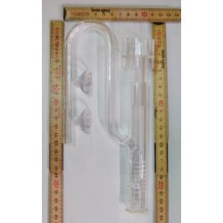 Indsugning i glas med overfladeskimmer, 13 mm