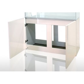 Blau bord, 152x60x80 cm i hvid hjglans