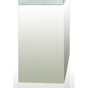 Blau bord, 62x36x80 cm i hvid hjglans