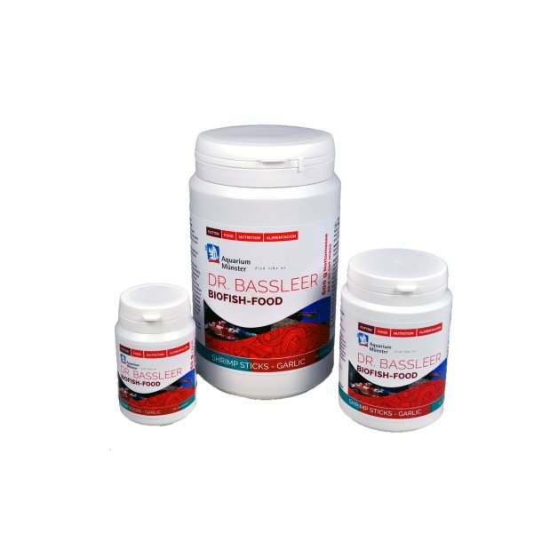 Dr. Bassleer Biofish Food Shrimp Sticks Garlic
