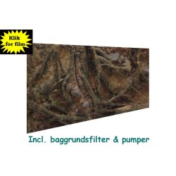 Tropical Forest Tree 158x58 cm (3-delt) incl. filter