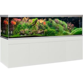 Akvastabil Fusion 1250 L (250x75x70 cm) incl. bord, hvid