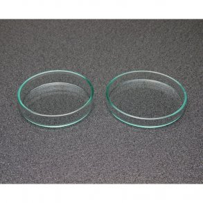 Fodersk�le i glas, 2 stk, medium