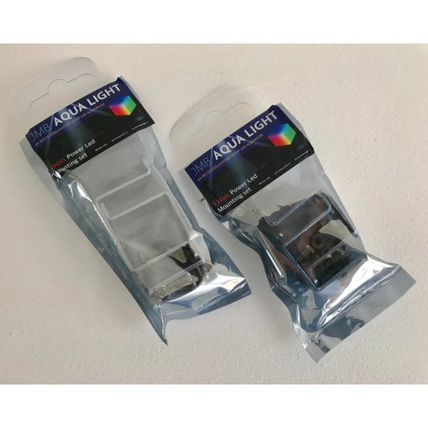 Monteringsklemmer til JMB ledlys, 2 stk		