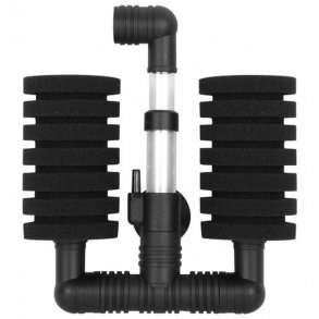 Dobbelt Svampefilter, luftdrevet, 120 L (NSF-120L)