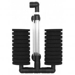 Dobbelt Svampefilter, luftdrevet, 200 L (NSF-200L)