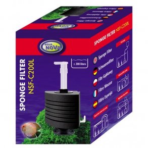 Elefantfod (hjrne), luftdrevet, 200 L (NSF-C200L)