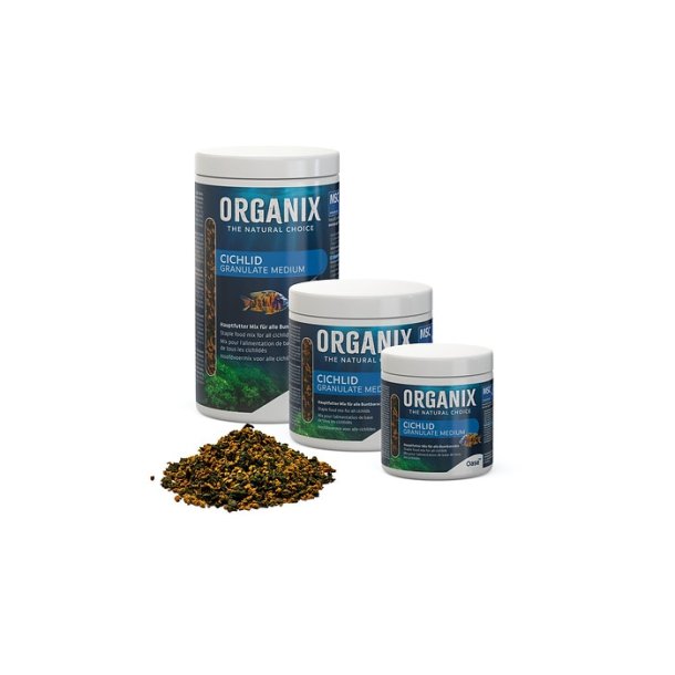 Organix Cichlid Granulate Small, 500 ml