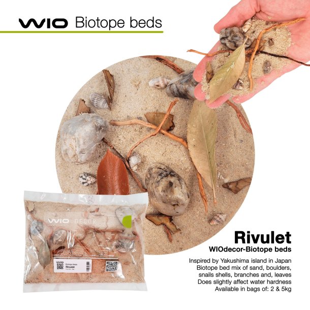 Rivulet Biotope bed Mix, 5 kg