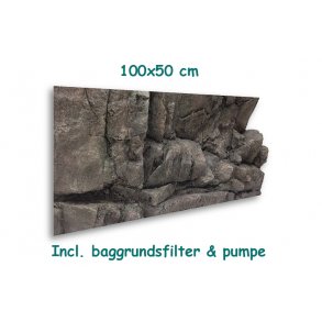 Baggrundsfilter 100x50 cm