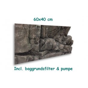 Baggrundsfilter 60x40 cm